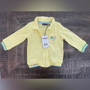 Sergent Major, Boy, Collared Cotton Zip Up, NWT, Pet-free, Smoke-free Home